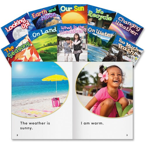 Shell Education Teacher Created Materials  Earth/Science Books, Grade K-1, 10/Set, Multi
