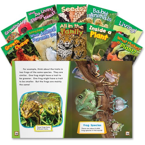 Shell Education Teacher Created Materials  Life Science Books, Grade K-1, 10/Set, Multi