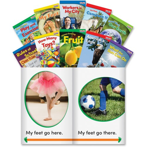 Shell Education Teacher Created Materials  Time For Kids Book Set 2, Informational Text, Gr K, 10/ST