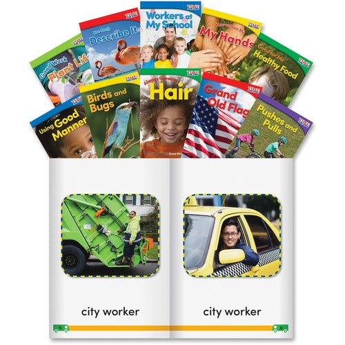 Shell Education Teacher Created Materials  Time For Kids Book Set 1, Informational Text, Grade K, 10/ST