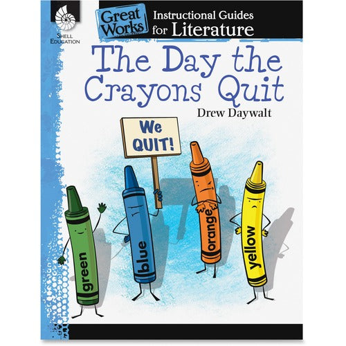 Shell Education Teacher Created Materials  Instructional Guide Book,Day The Crayons Quit,Gr K-3,Multi