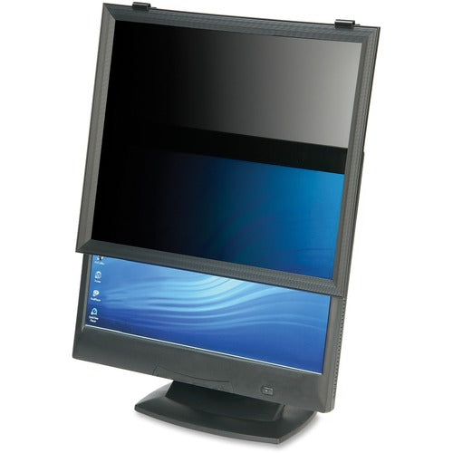 SKILCRAFT  Framed Privacy Filter, 20", Black