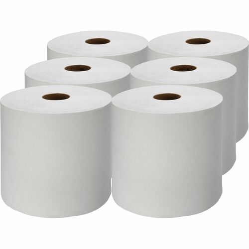 Genuine Joe  Hardwound Roll Towels,2"Core,7-7/8"x1000',6RL/CT,WE-GJO22900