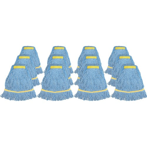 Genuine Joe  Small Blend Wet Mop Narrow Band Loop, 12oz., 12/CT, BE-GJOSBL1BCT