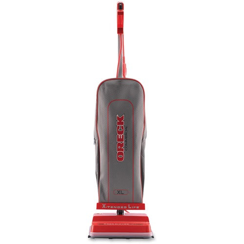 Oreck Commercial  Commercial Upright Vacuum w/Pigtail, Red/Silver
