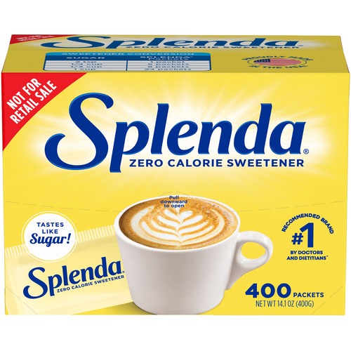 Heartland Food Products Group  Splenda Sugar Substitute Packets, 1.0g, 400/BX, Yellow