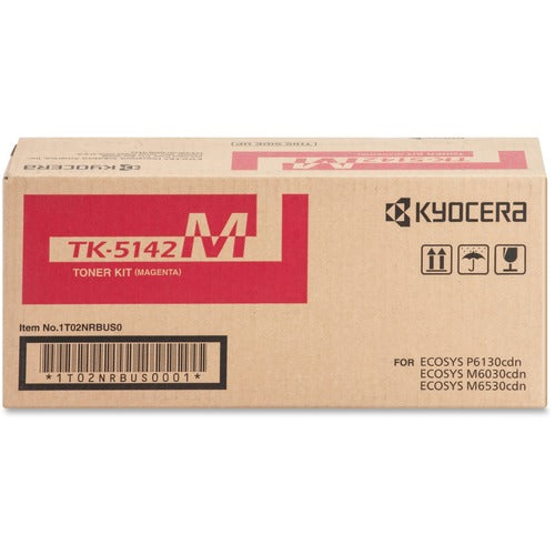 Kyocera  Toner Cartridge, f/6130/6030, 5000 Page Yield, Magenta