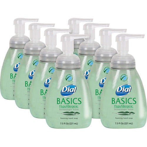 Dial Corporation  Foaming Hand Soap Refill,Basics,7.5 oz,Honeysuckle,8/CT,GN