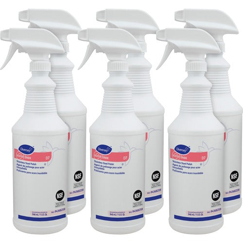 Diversey Care  Suma INOX D7, Stainless Steel Polish, 946ml, 6/CT, CL-DVO94368259CT