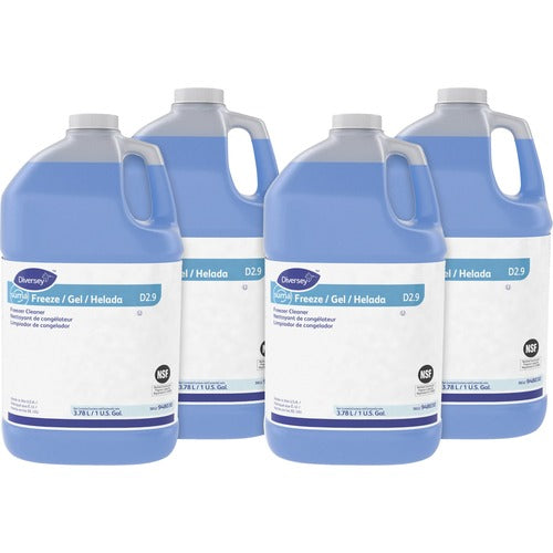 Diversey Care  Freezer Cleaner, Ready to Use, 1Gal, 4/CT, Blue-DVO948030CT