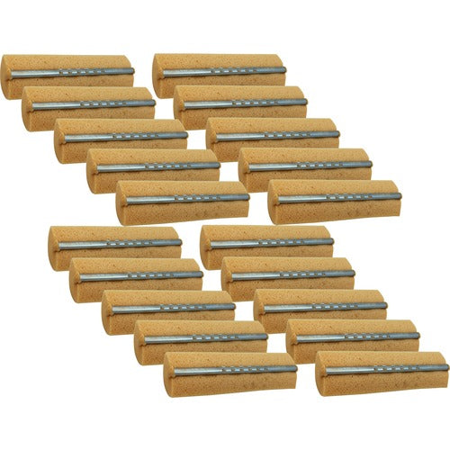 Genuine Joe  Roller Sponge Mop Refill, 20/CT, Natural-GJO80162CT