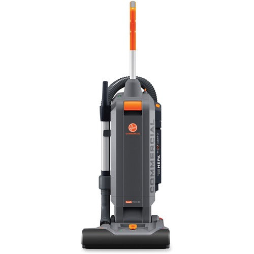 Hoover  Upright Vacuum, 15 Plus, Sealed Allergen, 69dB, 4.5 qt., GY