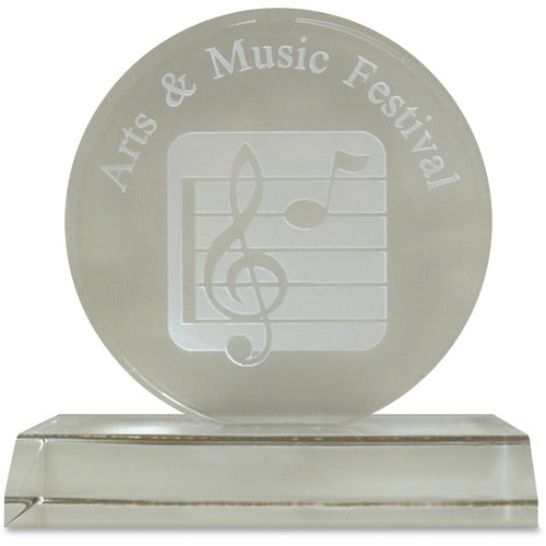 Shachihata Inc  Infinity Acrylic Award, 5-1/2", Ast Ink