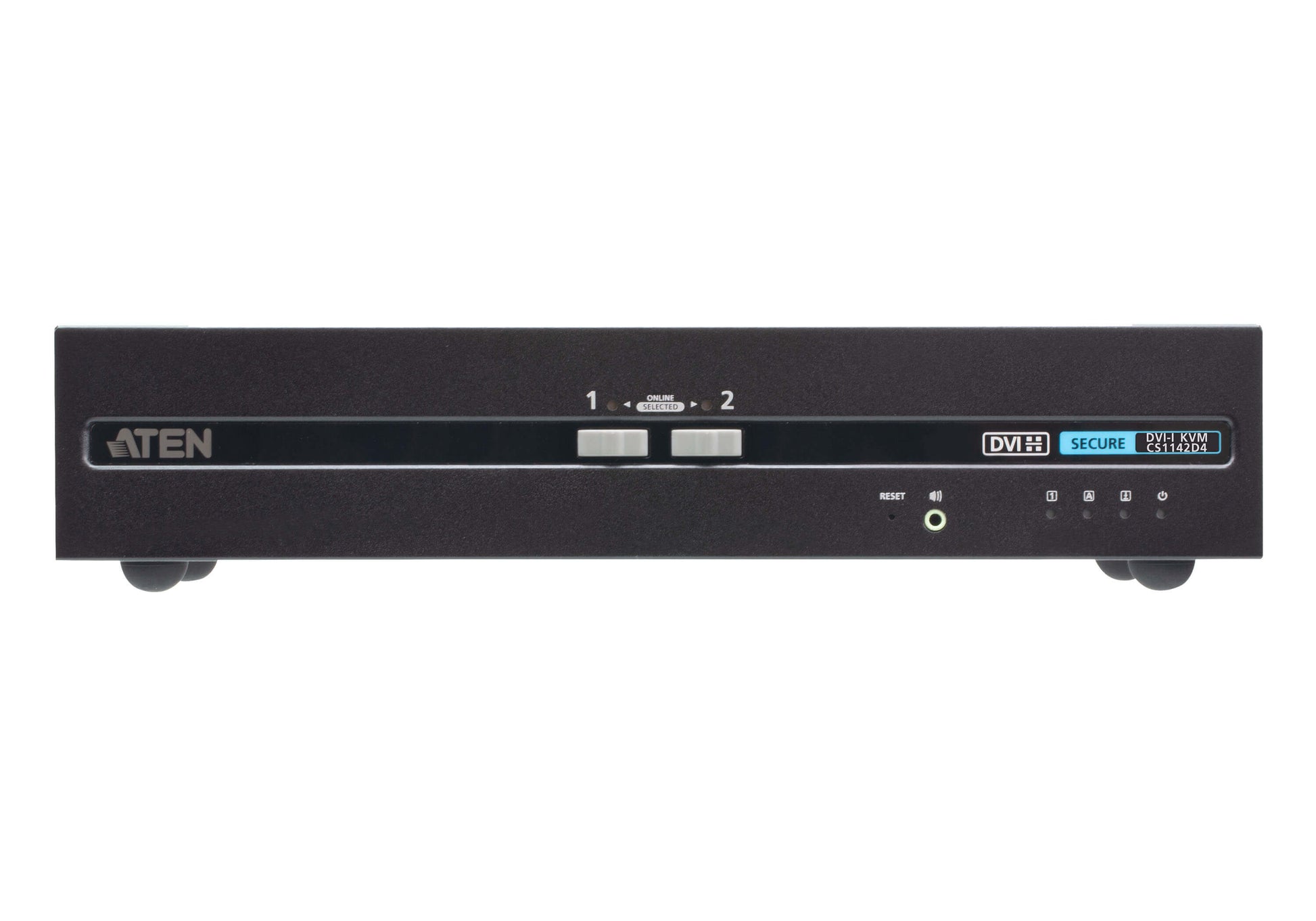 ATEN CS1142D4 KVM switch Rack mounting Black