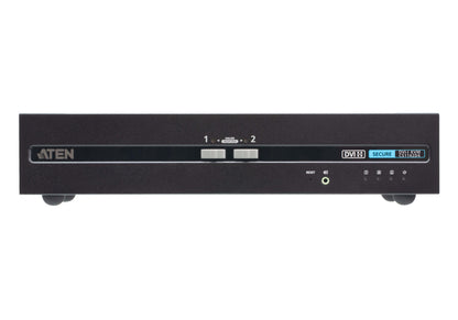 ATEN CS1142D4 KVM switch Rack mounting Black