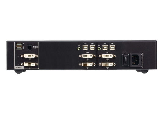 ATEN CS1142D4C KVM switch Rack mounting Black