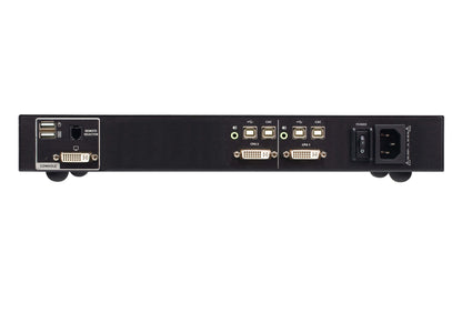 ATEN CS1182D4C KVM switch Rack mounting Black