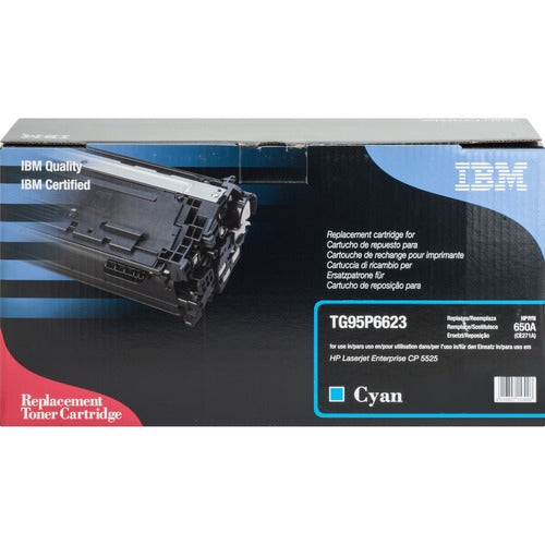 IBM  Toner Cartridge, f/CE271A, 15000 Page Yield, Cyan