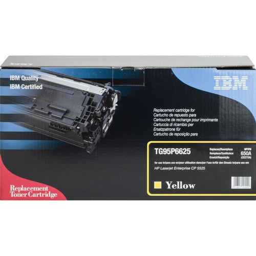 IBM  Toner Cartridge, f/CE272A, 15000 Page Yield, Yellow