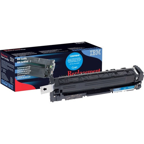 IBM  Remanuf Toner Cartridge, HP CF411X, 5000 Page Yield, CYN