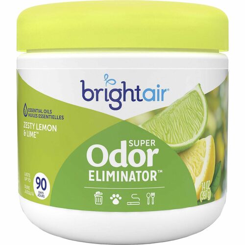 Bright Air  Air Freshener, Zesty Lemon/Lime, 14 oz, LGY