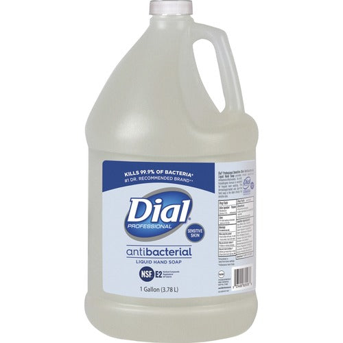 Dial Corporation  Soap Refill,Liquid,Sensitive Skin, 1Gal, Clear