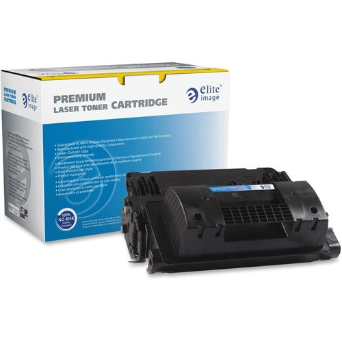 Elite Image  Rep Toner Cartridge, f/HP81X. 25000 Page Yield, Black-ELI76125
