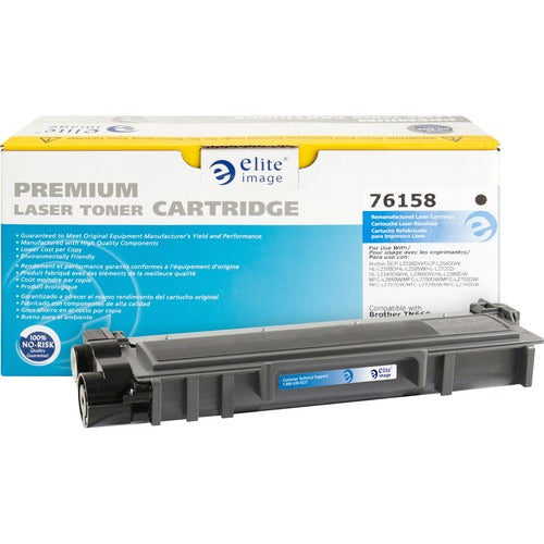 Elite Image  Rep Toner Cartridge, f/TN660, 2600 Page Yield, Black-ELI76158