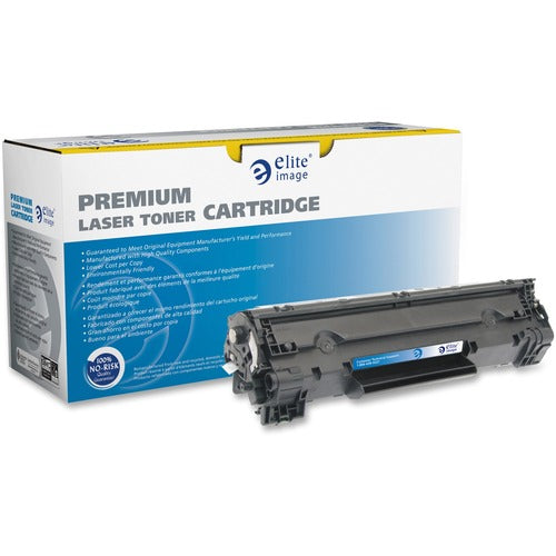 Elite Image  Replc Toner Cartridge, f/HP CF283X, 3000 Page Yield, Black-ELI76165
