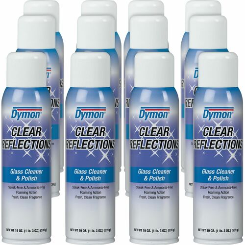 ITW Pro Brands  Aerosol Glass Cleaner, 19 oz, Residue-free, 12/CT, SRBE