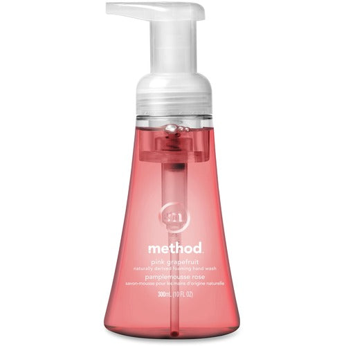 Method Products  Handwash, Foaming, Pink Grapefruit, 10oz Pump, Pink