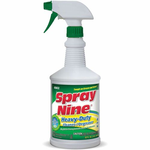 ITW Permatex Inc  Cleaner/Disinfectant Spray, Multipurpose, 32oz, 12/CT, CL