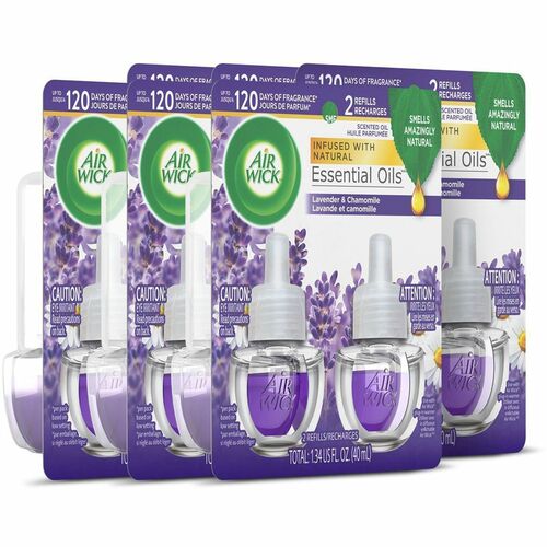 Reckitt Benckiser  Scented Oil Refill,Air Wick,2/PK,6PK/CT,Lavender/Chamomile