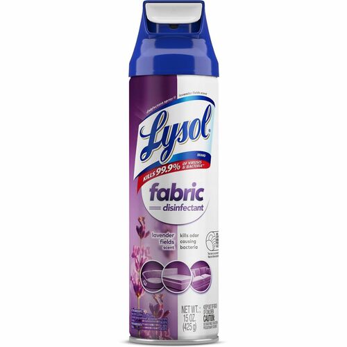 Reckitt Benckiser  Disinfectant Spray, Wide Angle, Lavender Fields, 15oz, CL