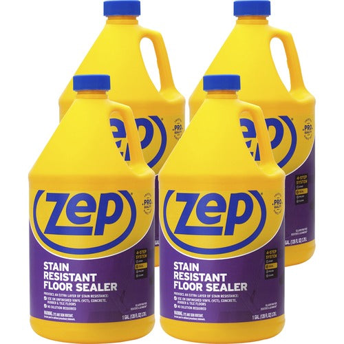 Zep Commercial  Floor Sealer, Stain Resistant, 1 Gallon, 4/CT