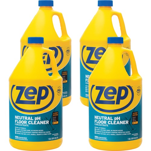 Zep Commercial  Commercial Floor Cleaner,Concentrate,1 Gallon, 4/CT, BE