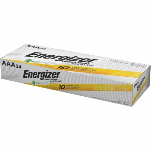 Eveready Battery Co Inc  Energizer Industrial Alkaline Battery, AAA, 144/CT-EVEEN92CT