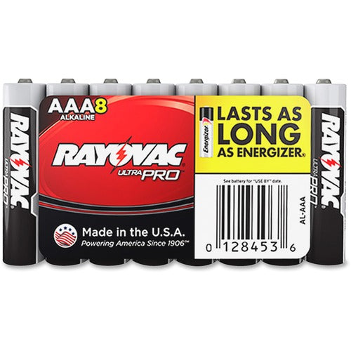 Rayovac Corporation  Batteries,Alkaline,AAA,8/PK,12PK/CT,BKRD