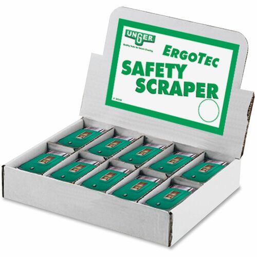 Unger  Stainless Steel Scraper, 1-1/2" Blade, 50/CT, GN