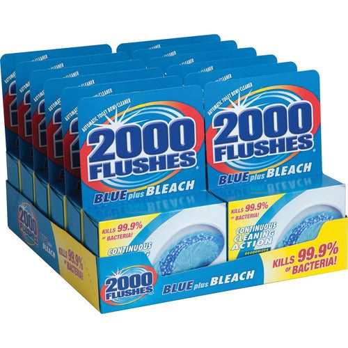 WD-40 Company  Toilet Bowl Cleaner, Bleach Tablets, 12/CT, 3-1/2 oz, Blue
