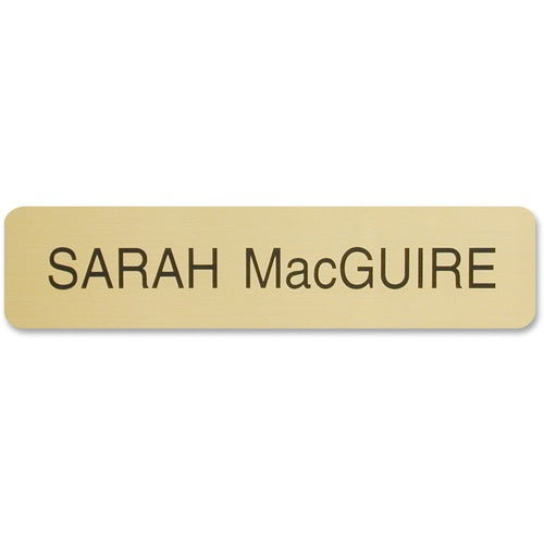 Shachihata Inc  Designer Nameplate, Replacement Only, No Frame, 2"x8", AST
