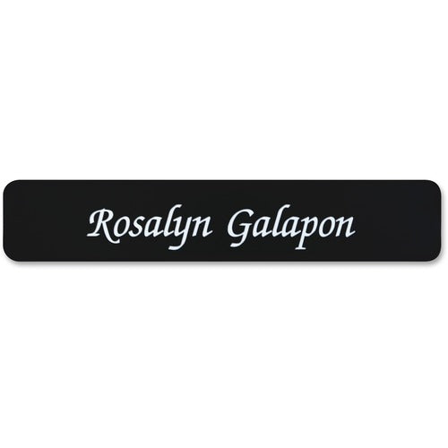 Shachihata Inc  Designer Nameplate, Replacement Only, No Frame, 2"x10", AST