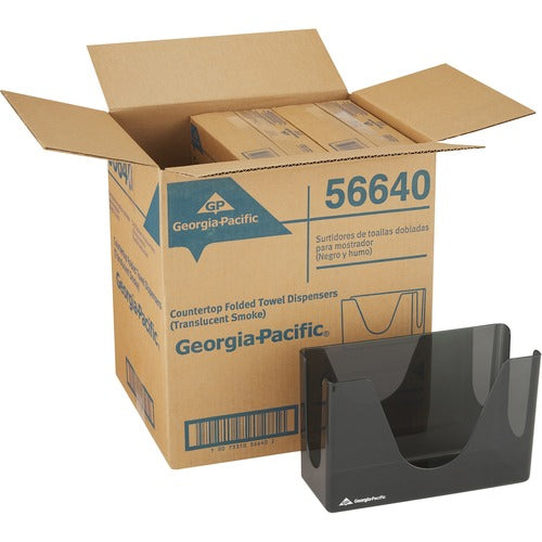 Georgia-Pacific  Towel Dispenser, Countertop,11-2/5"x4-2/5"x7-3/4", 6/CT, SKE-GPC56640CT
