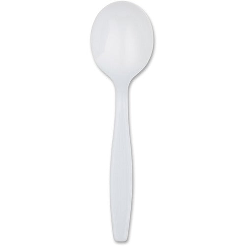 Dixie Foods  Soup Spoons,Heavyweight,Plastic,5-3/4" L,100/BX,10BX/CT, WE-DXESH207CT