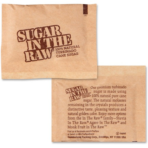 The J.M. Smucker Co.  Sugar In The Raw, Single Serve, 400/CT, Brown