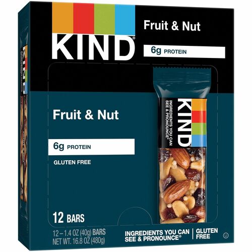 Kind LLC dba Kind Snacks  Fruit/Nut, 1.4oz, 12/BX, Natural
