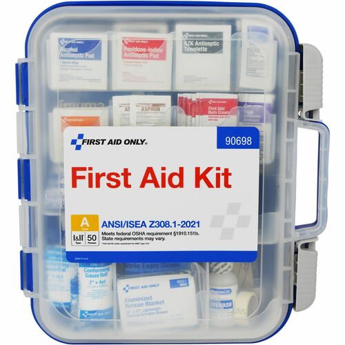 First Aid Only, Inc  First Aid Large Carry Kits, ANSI A, 260-Pcs, WEBE-FAO90698