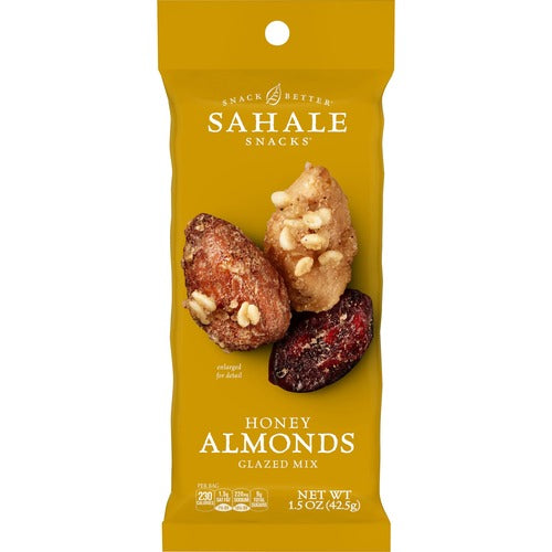 The J.M. Smucker Co.  Honey Almonds Glazed Snack Mix, 1.5 oz., 18/CT, Yellow