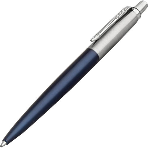 Parker  Jotter Ball Point Pen, Blue Silver Barrel/BK Ink