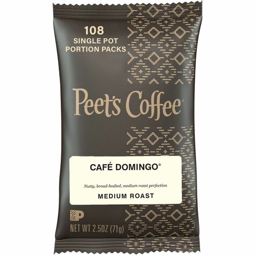 Peet's Coffee & Tea  Peets Coffee Cafe Domingo, 2.5oz., 18/BX, BN